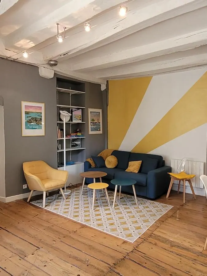 Appartement Chic En Hyper Centre De Vannes 0*,  Francie